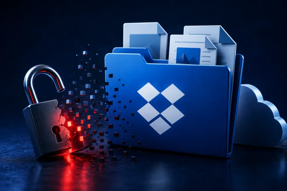 Dropbox credentials lost